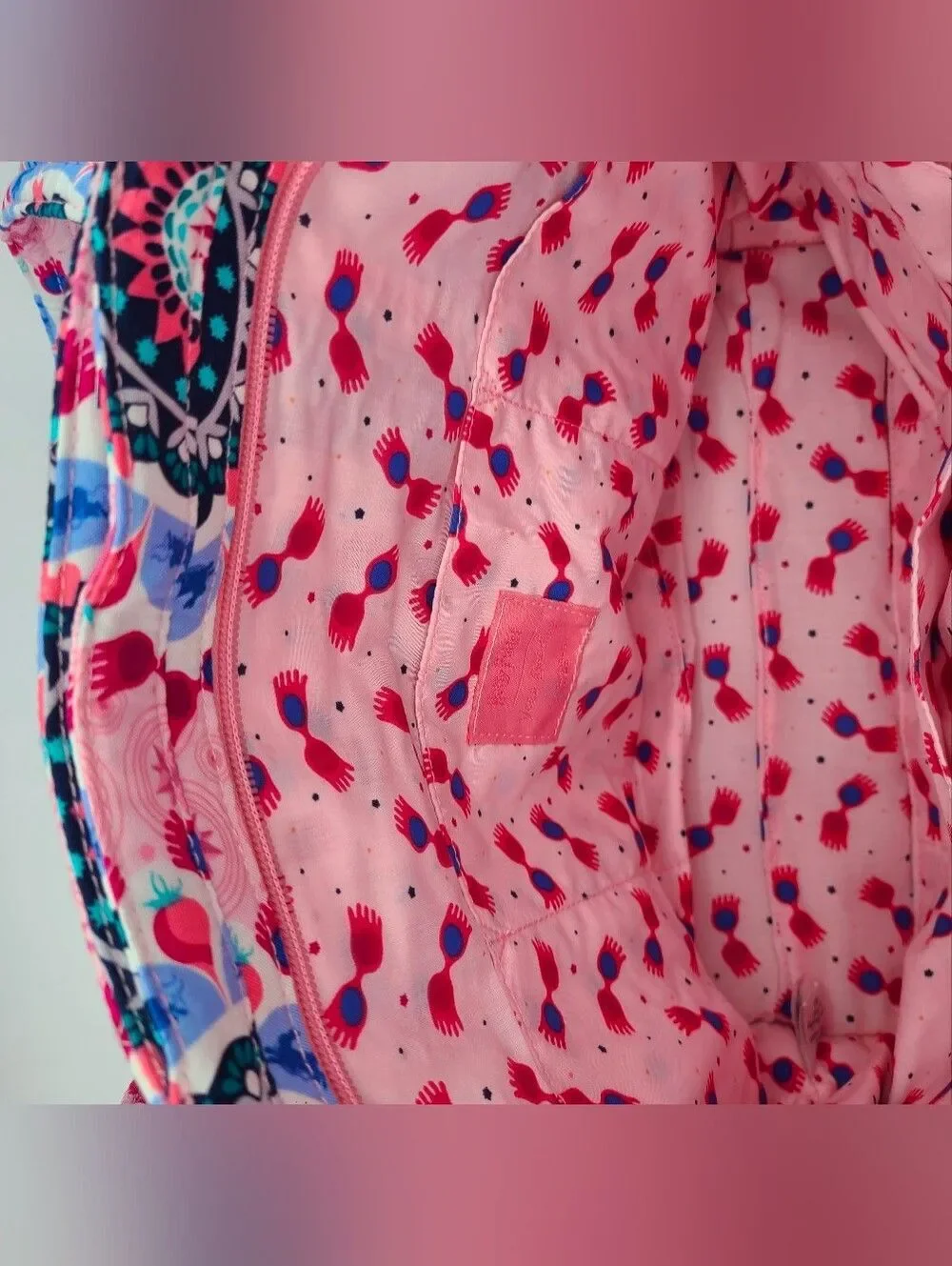 Luna's Medallion Vera Bradley Small Tote Brand New